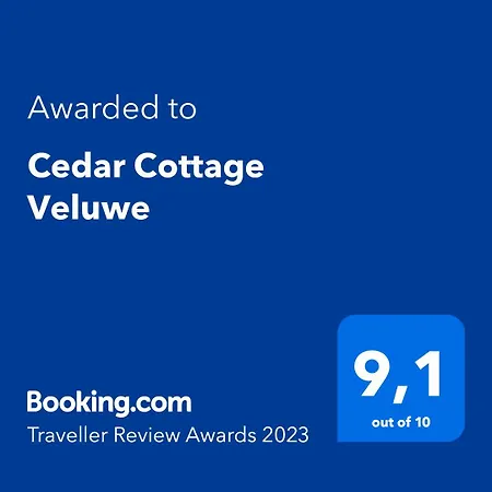 Vakantiehuis Cedar Veluwe